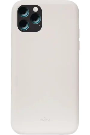 Coque semi-rigide grise Icon Puro pour iPhone 11 Pro Retour Gratuit