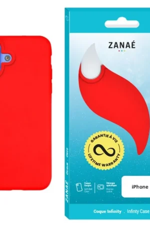 Commande En Gros Coque Infinity pour iPhone 16 Rouge