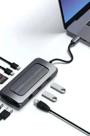 Satechi USB-C M1 & M2 Dual Display HDMI Adapter & 10-in-1 Hub Solde