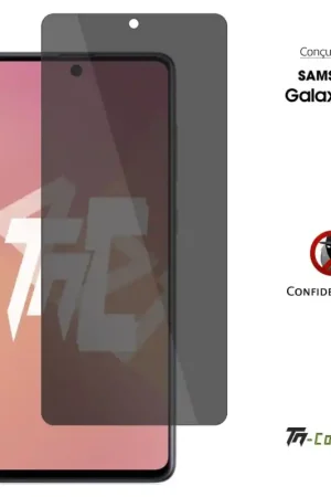 Samsung Galaxy A71 - Verre trempé Anti-Espions - TM-Concept® Nouvelle Collection