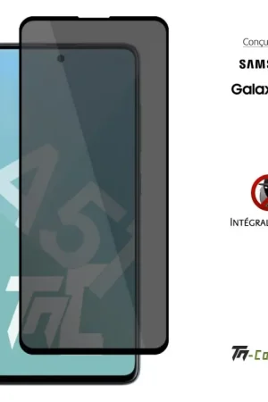 Prix Bas Samsung Galaxy A51 - Verre trempé Anti-Espions - Intégral Privacy - TM-Concept®