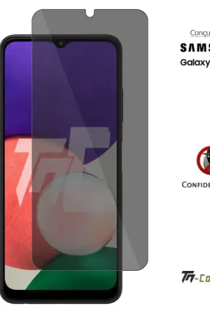 Nouvel Arrivage Samsung Galaxy A22 5G - Verre trempé Anti-Espions - TM-Concept®