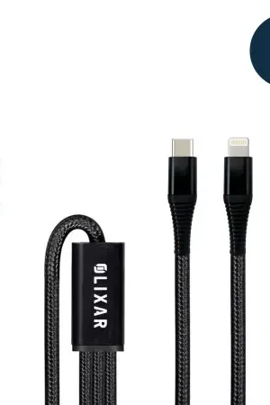 Petit Prix Olixar 3-in-1 USB-C to USB-C, Lightning & Micro USB Braided Tough Cable - For iPhone 15 Pro