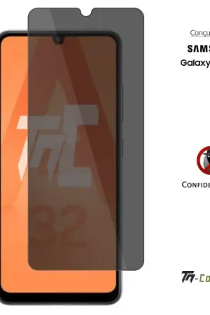 Samsung Galaxy A32 5G - Verre trempé Anti-Espions - TM-Concept® Soldes