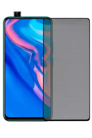 Meilleur Prix Verre Trempé Complet Antiespion Noir pour Huawei P Smart Z