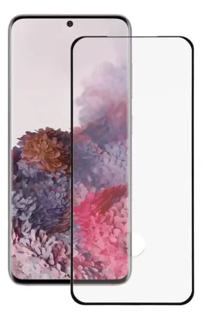 Verre Trempé Complet Noir pour Samsung Galaxy S20 Ultra Offre Limitée