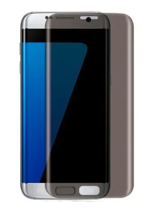 Verre Trempé Complet Antiespion Noir pour Samsung Galaxy S8 Dernier Modèle