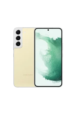 Livraison Gratuite Galaxy S22 5G Double SIM 128 Go Crème Reconditionné