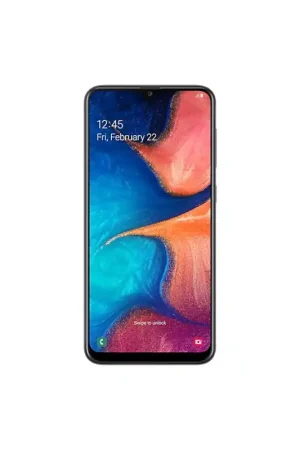 Réduction Galaxy A20 Double SIM 32 Go Noir Reconditionné