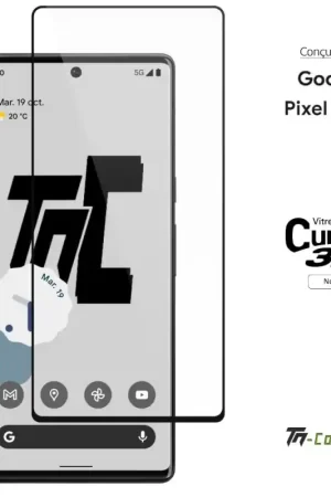 Google Pixel 6 Pro - Verre trempé 3D incurvé - TM-Concept® Retour Gratuit