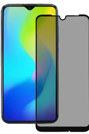Verre Trempé Complet Antiespion Noir pour Xiaomi Redmi 7 Usine Directe