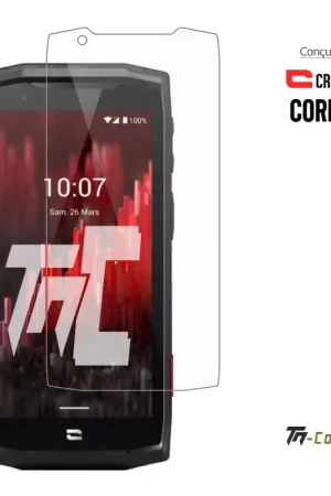 Crosscall Core M5 - Verre trempé Standard Premium - Protection écran (Transparent) - TM-Concept® Achetez Aujourd’hui