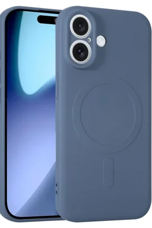 Promotion Saisonnière ShieldCase Coque arrière MagSafe en silicone pour iPhone 17 (gris)