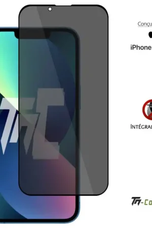 Réduction Apple iPhone 13 Mini - Verre trempé Anti-Espions - Intégral Privacy - TM-Concept®