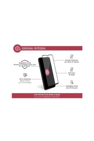 Protège écran Samsung Galaxy A05s Original 2.5D Verre organique + Garantie à vie - Certifié GRS Achat Immédiat