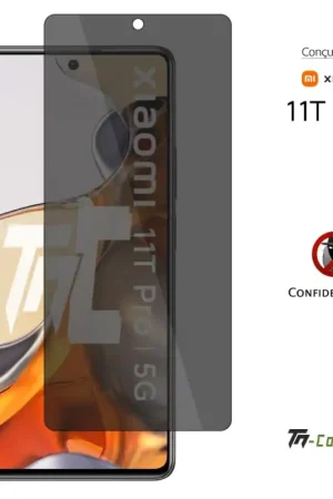 Xiaomi 11T Pro - Verre trempé Anti-Espions - TM-Concept® Prix Choc