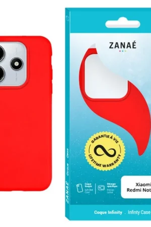 Coque Infinity Rouge pour Redmi Note 14 5G Affaire À Saisir