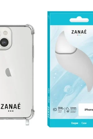 Bon Marché Coque iPhone 13 Zanae avec anneaux intégrés
