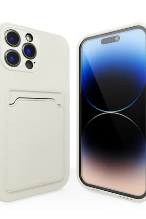 Marque ShieldCase Coque arrière porte-cartes iPhone 12 Pro (blanc)