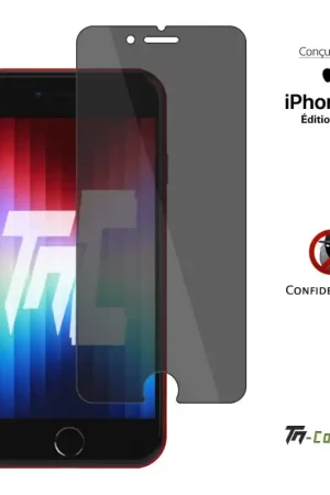Meilleur Choix Apple iPhone SE (2022) - Verre trempé Anti-Espions - TM-Concept®