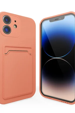 Usine Directe ShieldCase Coque arrière porte-cartes iPhone 12 (rose)