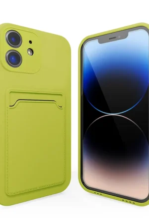 Commander Maintenant ShieldCase Coque arrière porte-cartes iPhone 12 (vert)