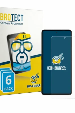 6 Pièces BROTECT HD-Clear Film de protection d'écran pour Gigaset GS6 Pro (case-friendly) Paiement Sécurisé