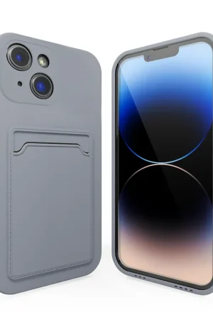 Prix Bas ShieldCase Coque arrière porte-cartes iPhone 13 (gris lavande)
