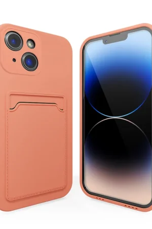 Nouvelle Collection ShieldCase Coque arrière porte-cartes iPhone 13 Mini (rose)