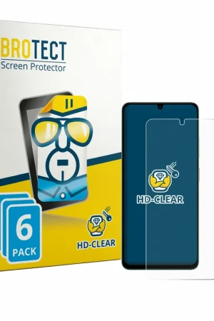 6 Pièces BROTECT HD-Clear Film de protection d'écran pour ZTE Blade A36 Marque