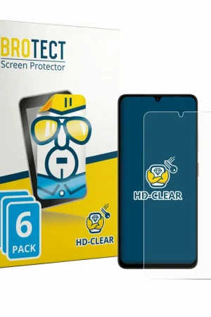 6 Pièces BROTECT HD-Clear Film de protection d'écran pour ZTE Blade A76 Expédition Rapide