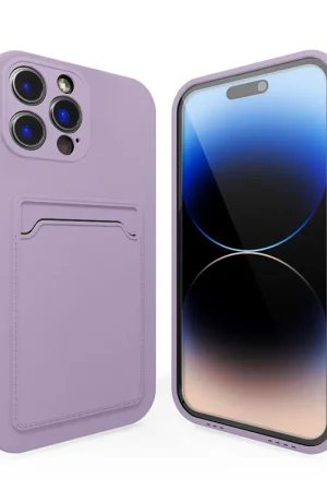 Certifié ShieldCase Coque arrière porte-cartes iPhone 13 Pro Max (lilas)