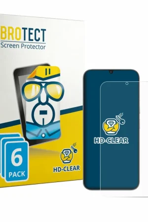 6 Pièces BROTECT HD-Clear Film de protection d'écran pour realme Narzo 100 Lite 5G Retour Gratuit