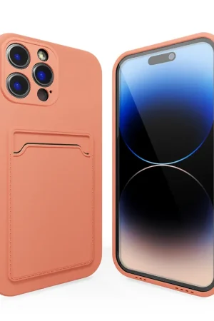 Authentique ShieldCase Coque arrière porte-cartes iPhone 13 Pro (rose)