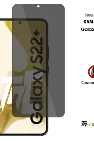 Vente Directe Samsung Galaxy S22 Plus - Verre trempé Anti-Espions - TM-Concept®