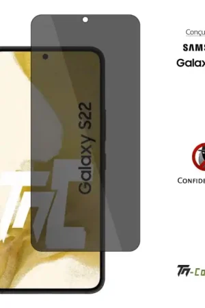 Samsung Galaxy S22 - Verre trempé Anti-Espions - TM-Concept® Jusqu’à Épuisement Des Stocks