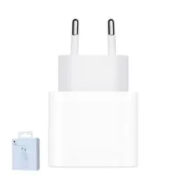 Nouvelle Collection Chargeur Apple USB‑C 20W MUVV3ZM/A Blanc Origine