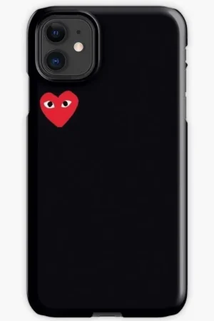 Expédié Aujourd’hui ShieldCase Coque avec coeur iPhone 11 (noir)