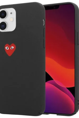Nouveauté ShieldCase Coque avec coeur iPhone 12 Mini (noir)