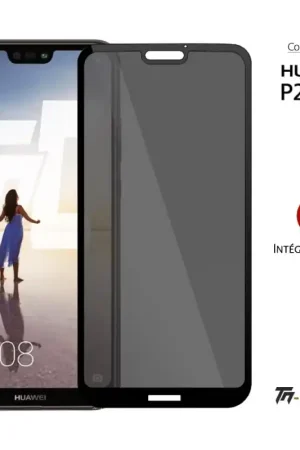 Huawei P20 Lite - Verre trempé Anti-Espions - Intégral Privacy - TM-Concept® Authentique
