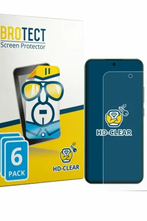 Promotion 6 Pièces BROTECT HD-Clear Film de protection d'écran pour Oppo F33