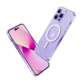 Paiement Sécurisé Coque Transparente avec MagSafe Usams iPhone 14 Plus