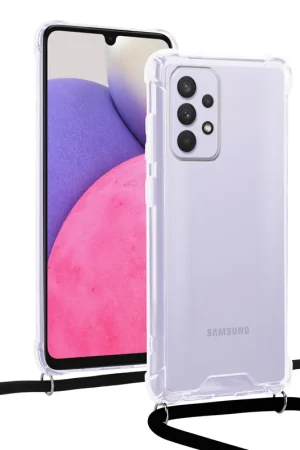 Promotion Saisonnière Shieldcase Samsung Galaxy A33 choc avec étui cordon (transparent)