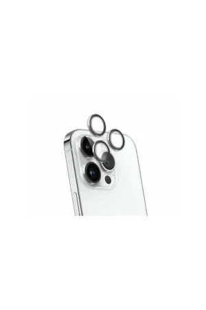 Achetez Aujourd’hui Protège lentilles iPhone 14 Pro / 14 Pro Max x3 Verre trempé Argent + Garantie à vie