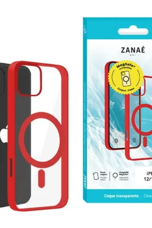 Satisfait Ou Remboursé Coque MagSafe Rouge pour iPhone 12/12 Pro