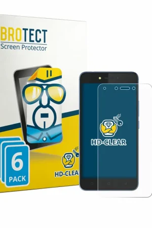 6 Pièces BROTECT HD-Clear Film de protection d'écran pour Tecno Pouvoir 1 Remise
