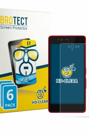 6 Pièces BROTECT HD-Clear Film de protection d'écran pour Fujitsu Arrows M04 Offre Limitée