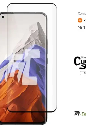 Xiaomi Mi 11 Pro - Verre trempé 3D incurvé - TM-Concept® Dernière Chance