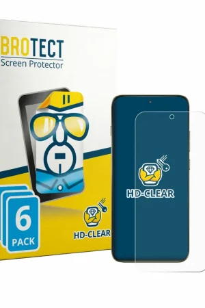 Produit De Marque 6 Pièces BROTECT HD-Clear Film de protection d'écran pour Motorola Edge 70 Pro