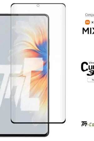 Xiaomi Mi Mix 4 - Verre trempé 3D incurvé - TM-Concept® Acheter En Ligne